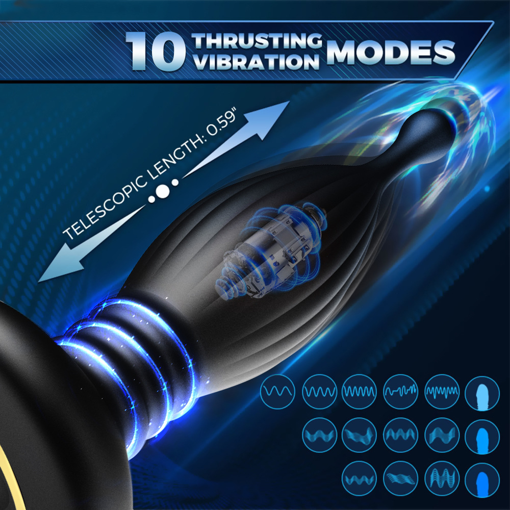 VelvetDrive – Silicone Anal Butt Plug with App Control-WeLovePlugs