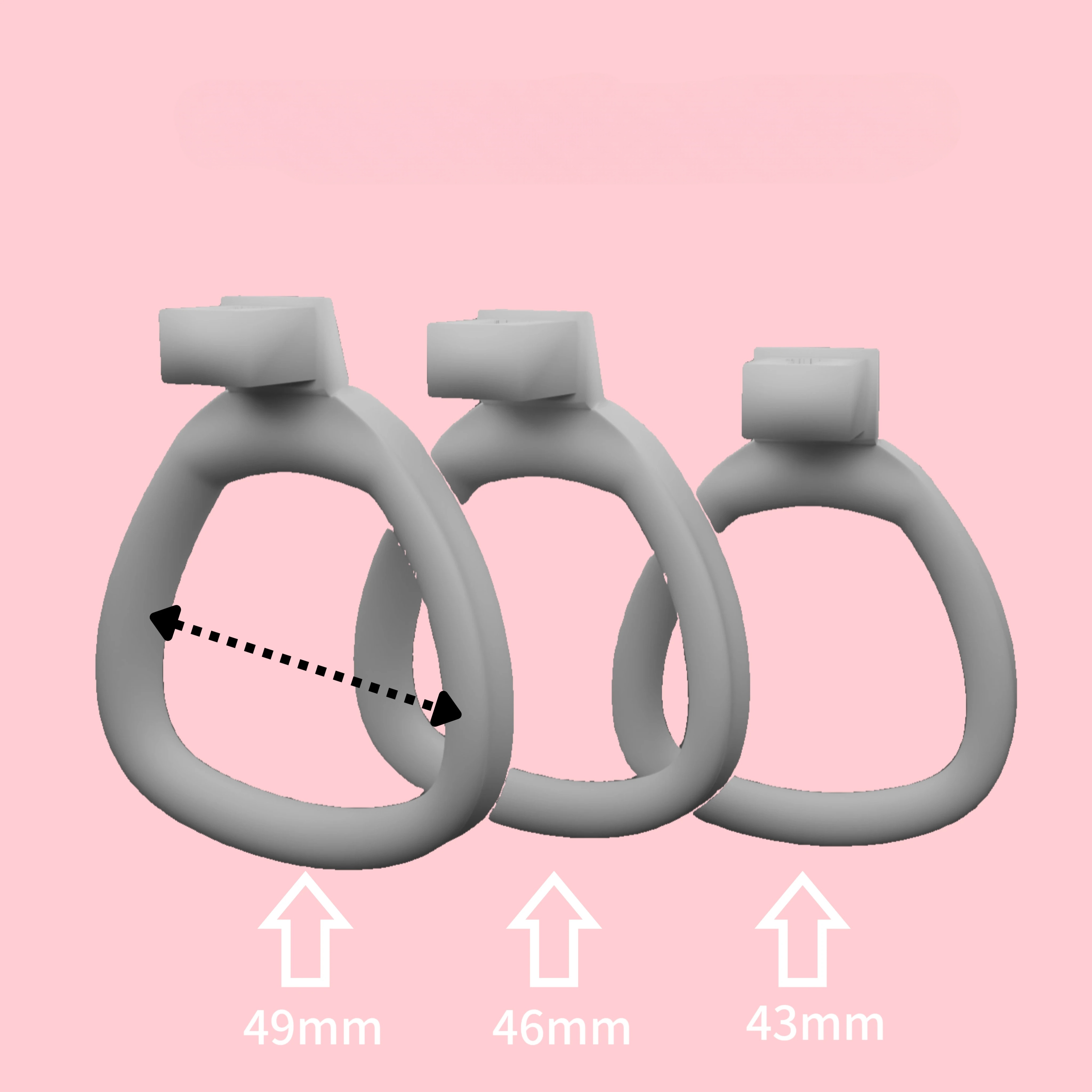 Cute Monster Cartoon Chastity Cage - image 2