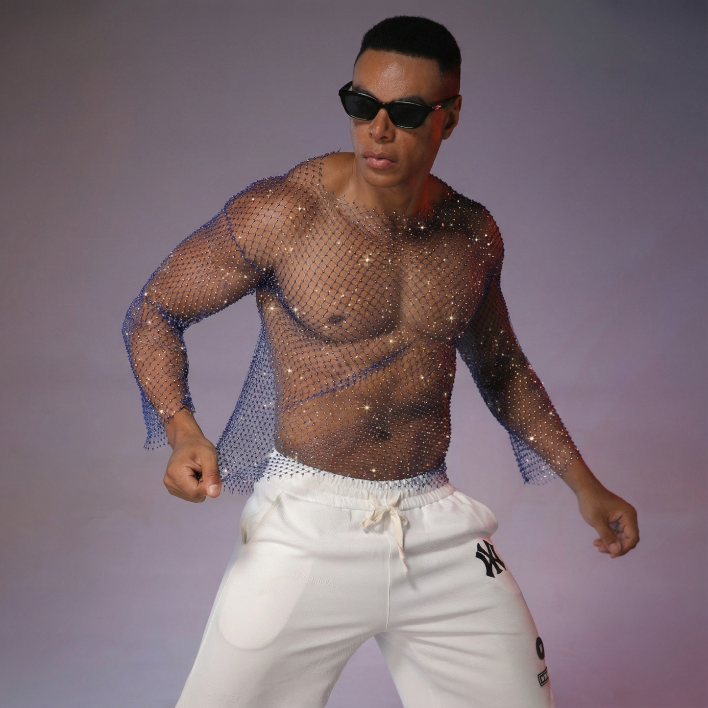 Starluxe Mesh Sparkle Top – Style A - image 11