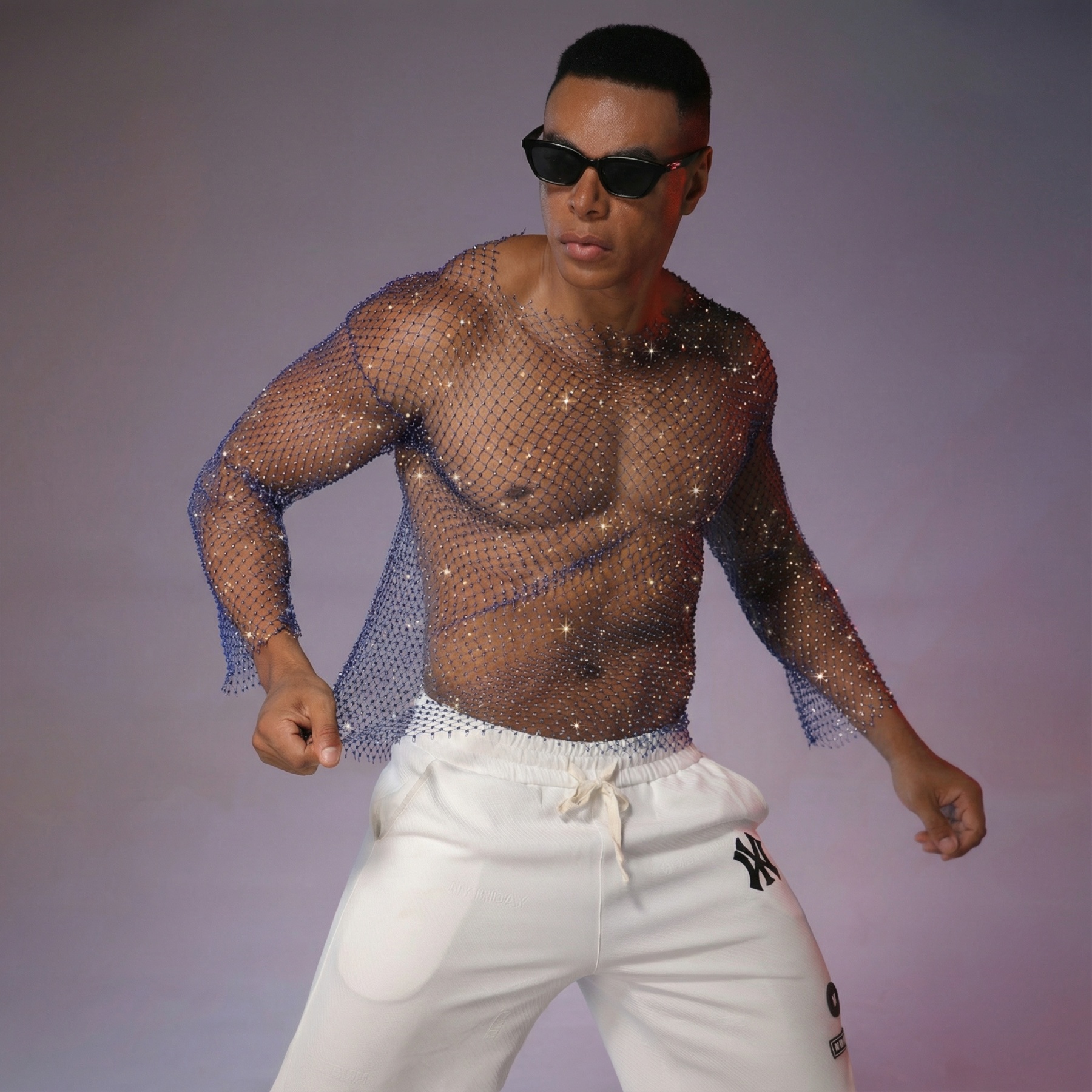 Starluxe Mesh Sparkle Top – Style A - image 11