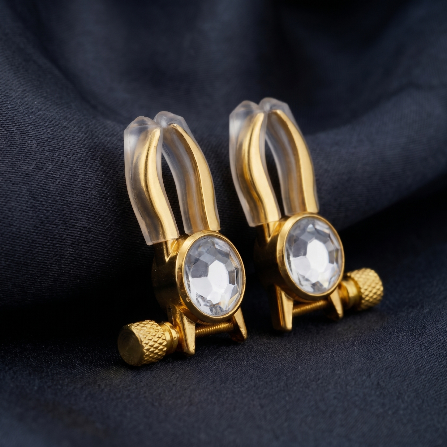 Crystal Base Adjustable Nipple Clamp - image 8