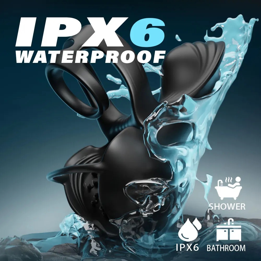 360° Testicle Full Coverage Stimulator Penis Trainer Cock Ring - image 5