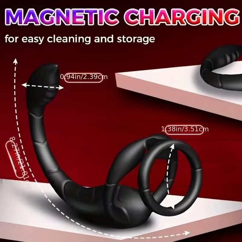 Dual-Stimulation Contoured Massager & Personal Ring - image 2