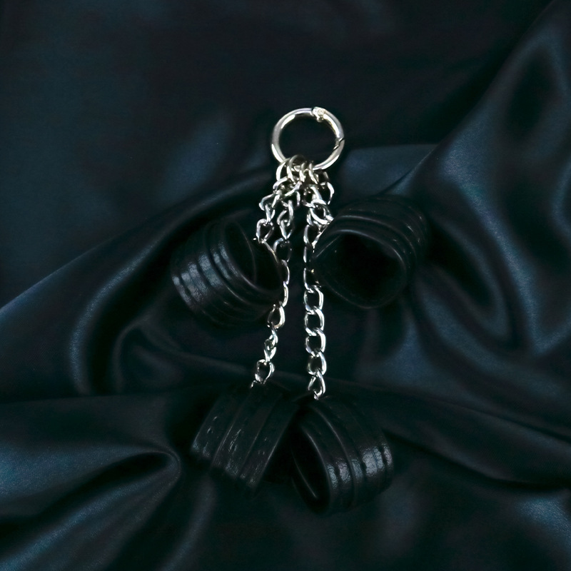 BDSM Bunny Plush Keychain - image 6