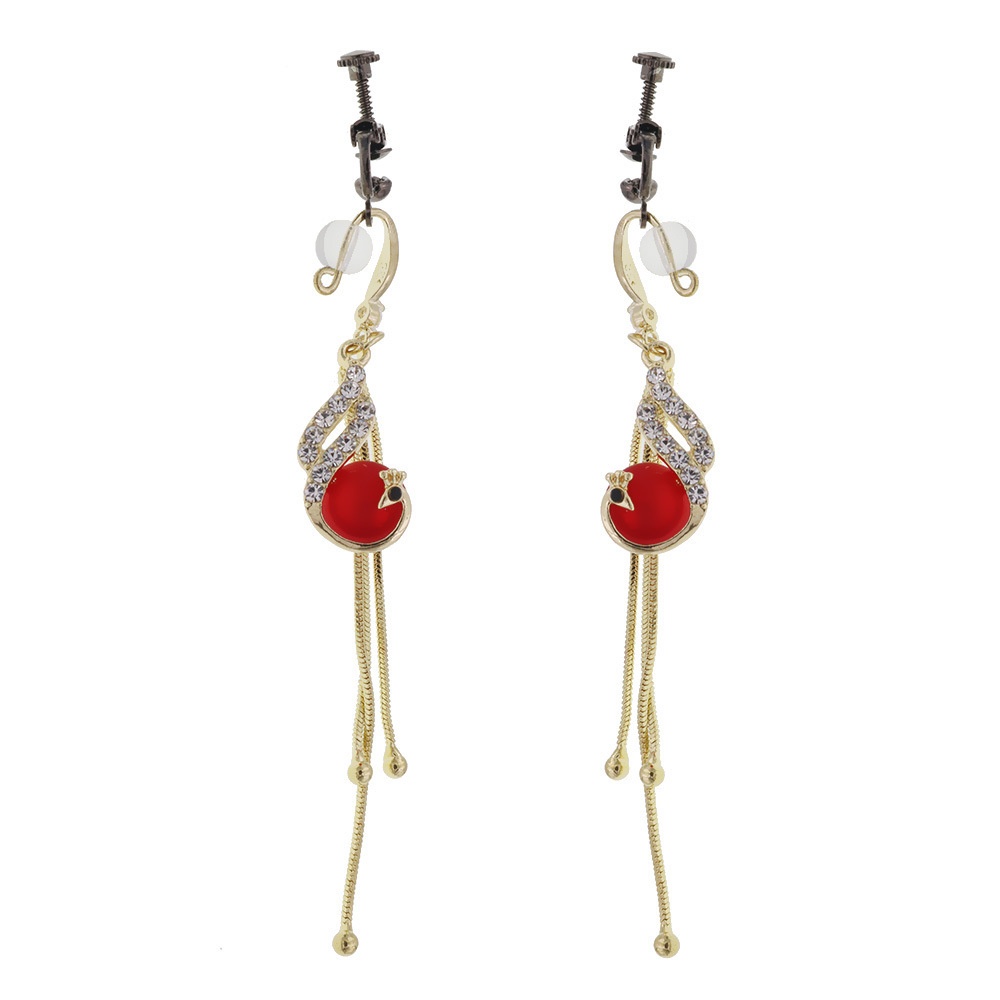 Red Tassels Nipple Clamps -WeLovePlugs