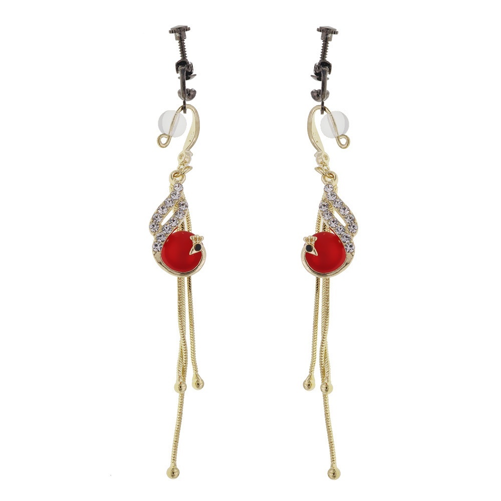 Red Tassels Nipple Clamps -WeLovePlugs