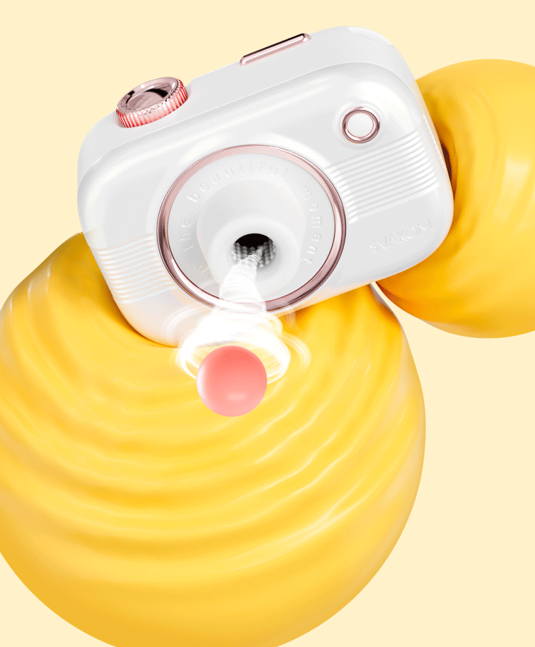 Camera-Shaped Clitoral Stimulator & Nipple Vibrator -WeLovePlugs