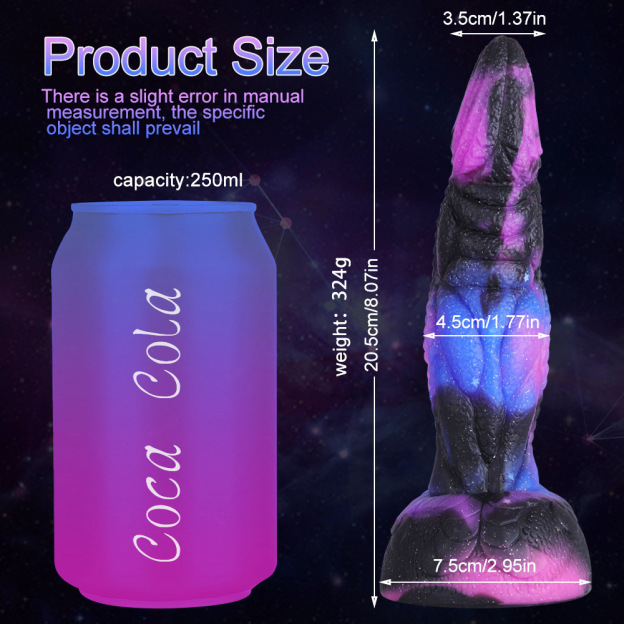 Fantasy Tentacle Knotted Dildo – Soft Liquid Silicone with Suction Base