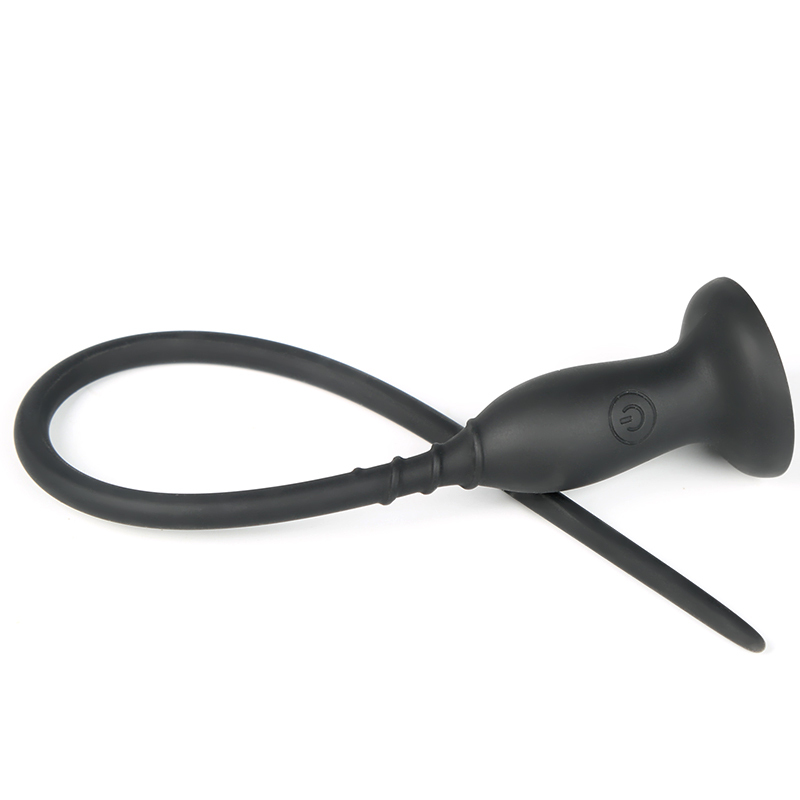 Silicone Electric Urethral Sounding With Suction Cup-WeLovePlugs