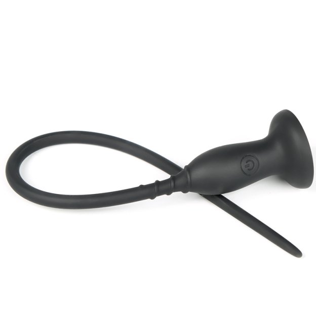 Silicone Electric Urethral Sounding With Suction Cup-WeLovePlugs