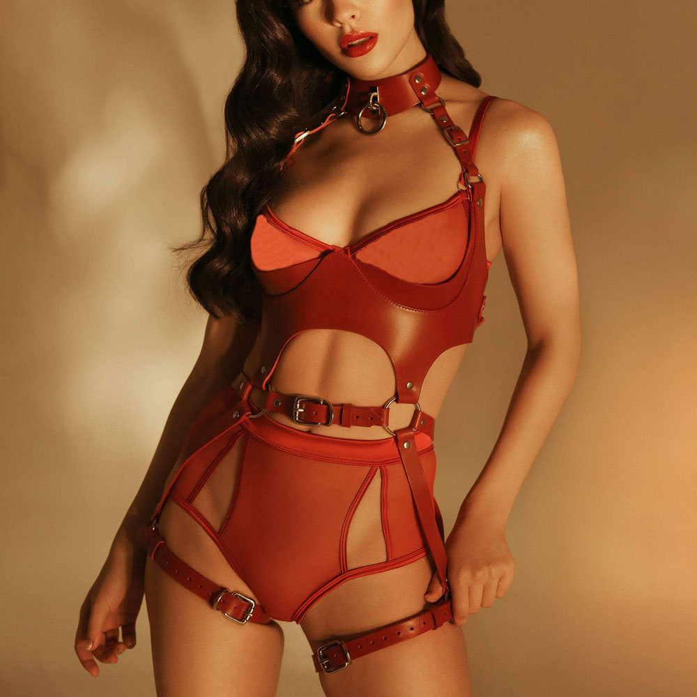 Silhouette Bondage Corset Lingerie Harness