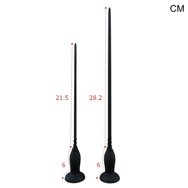 Silicone Electric Urethral Sounding With Suction Cup-WeLovePlugs