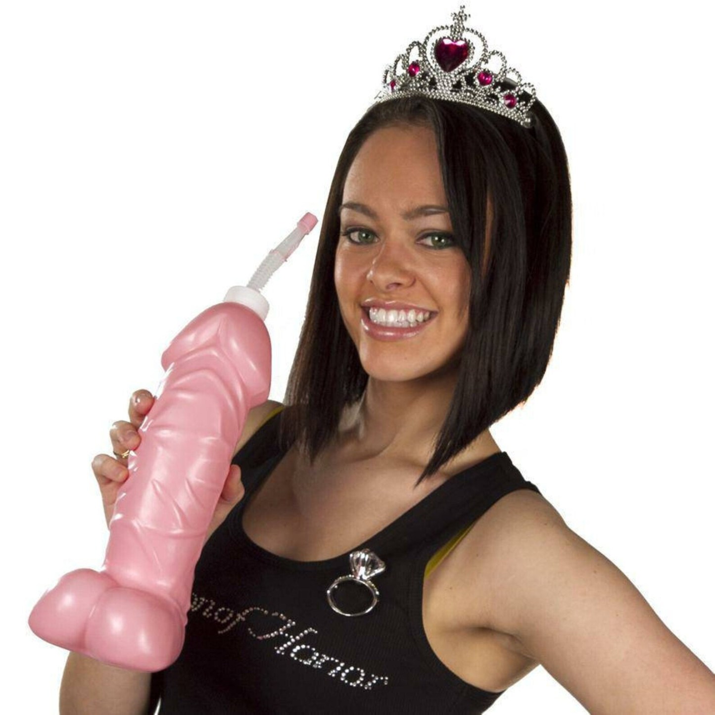 Pink Dicky Big Cock Water Bottle