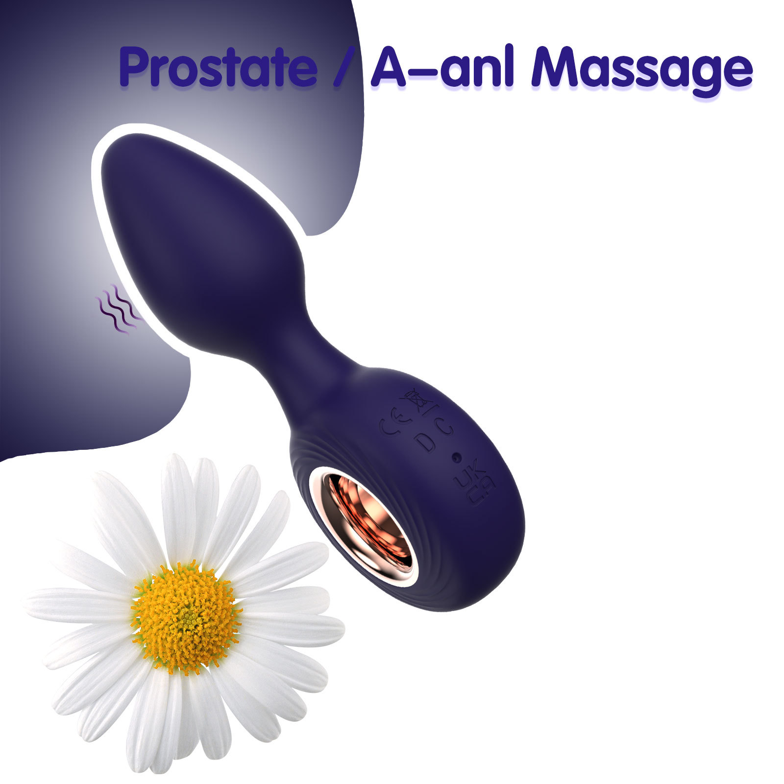 Sweet Smile Vibrating Butt Plug-WeLovePlugs