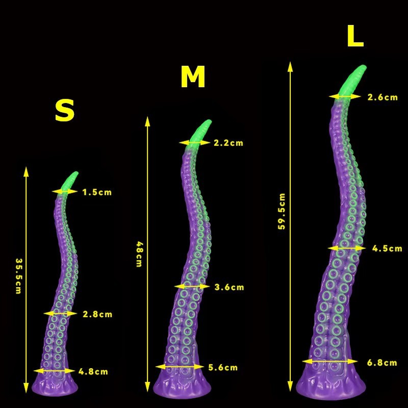 Tentacle Anal Plug - Octopus Suction Cup Dildo Butt Plug-WeLovePlugs