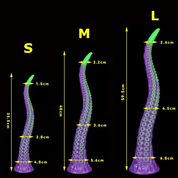 Tentacle Anal Plug - Octopus Suction Cup Dildo Butt Plug-WeLovePlugs