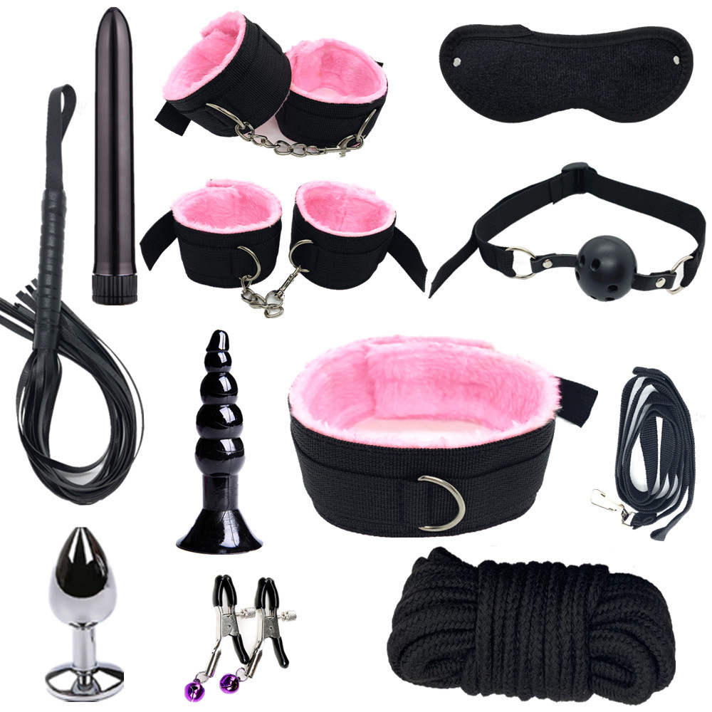 BDSM Bed Straps Restraints Sex 11 Pcs Set-WeLovePlugs