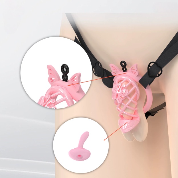 Invisible Butterfly Chastity Cage - image 3