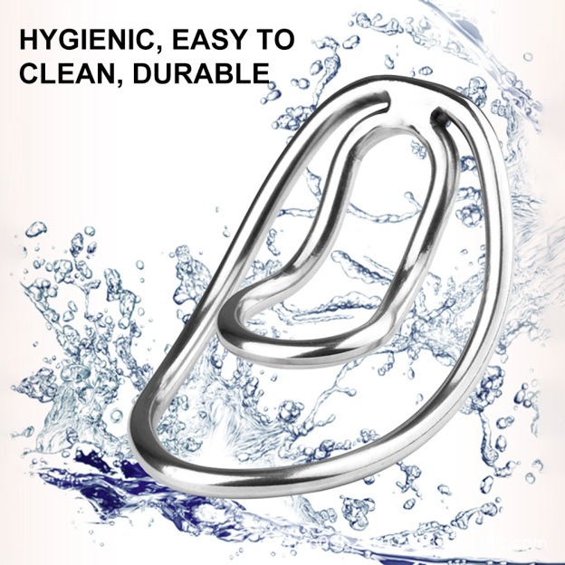 FuFu Training Clip Sissy Chastity Cage Stainless Steel -WeLovePlugs