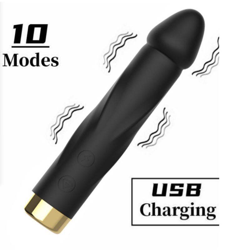 Anal Beads Vibrator – 10-Speed Silicone Massager for Prostate/G-Spot