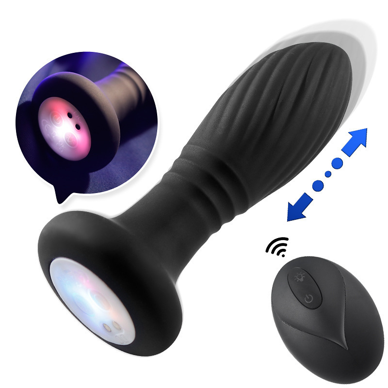 Gemini Remote Control Butt Anal Plug-WeLovePlugs