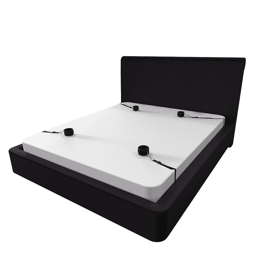 Wrist And Ankle Straps Adult Play Bed Bondage Restraints Set - image 4