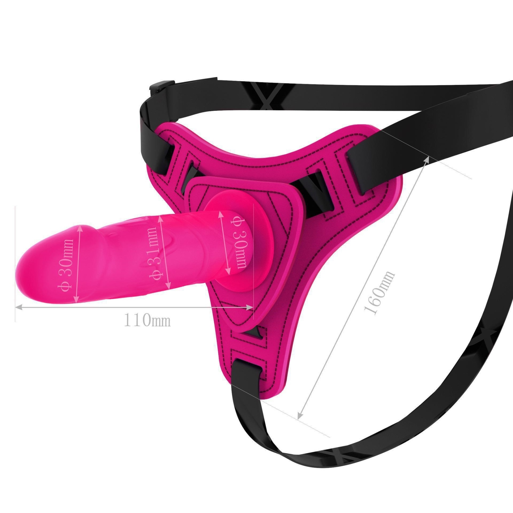 Pocket Bliss Strap On Panty Dildo