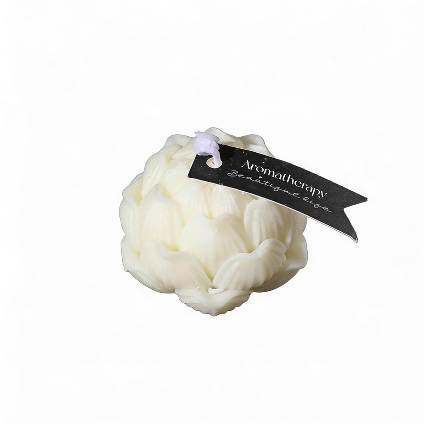 Lotus Sensual Candle – Low-Temperature - White - image 1