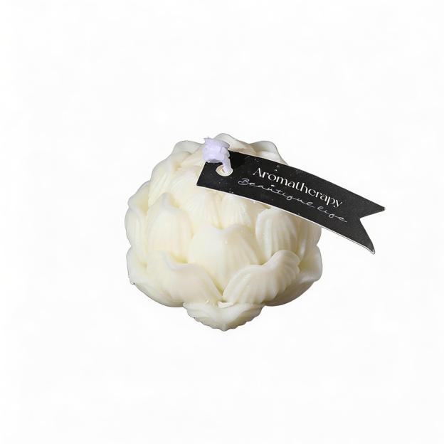 Lotus Sensual Candle – Low-Temperature - White - image 1