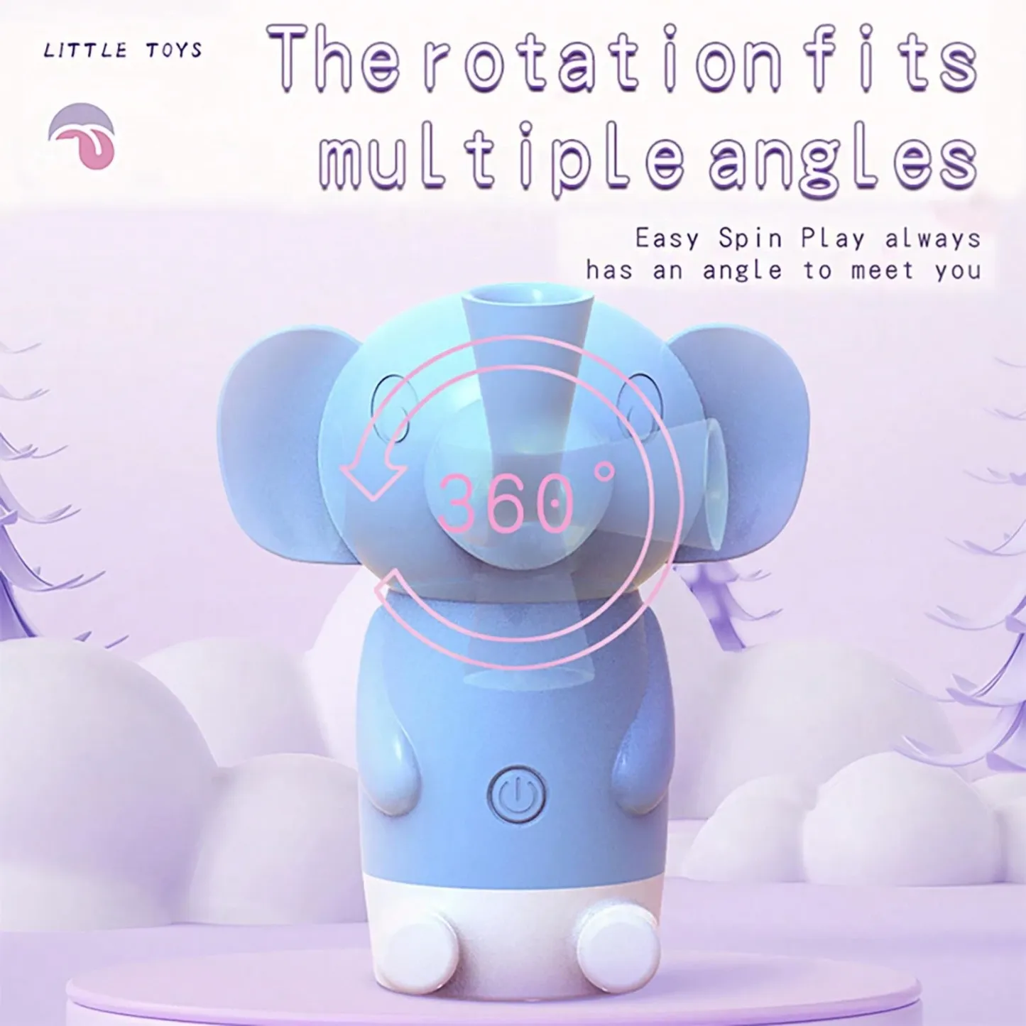 Mini Elephant Cute Vibrator – Pocket Pleasure with Big Power-WeLovePlugs