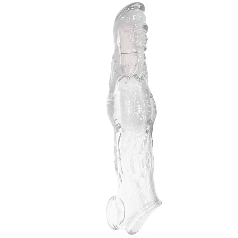 Penis Sleeve Extensions with Vibration -WeLovePlugs