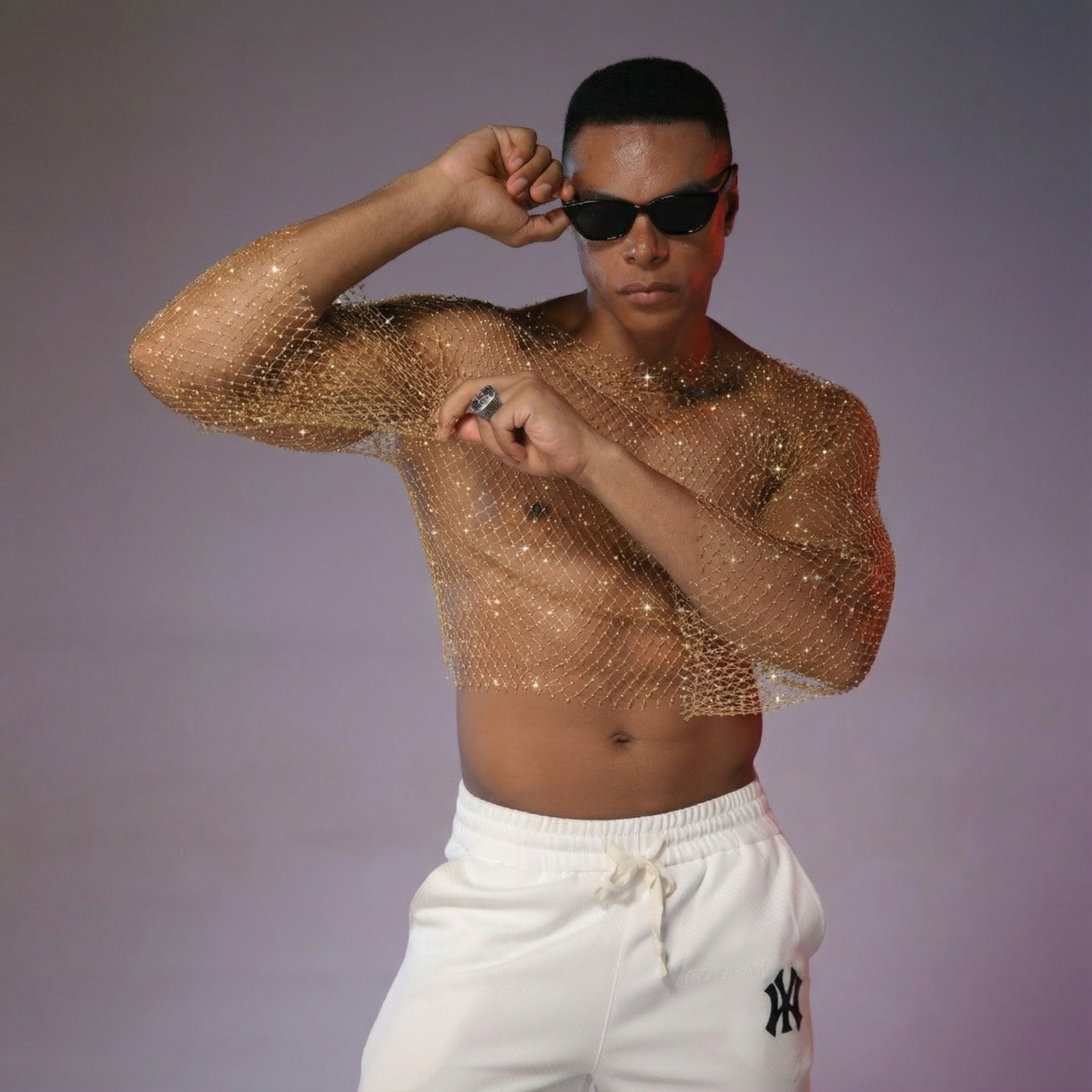 Starluxe Mesh Sparkle Top – Style A - image 15