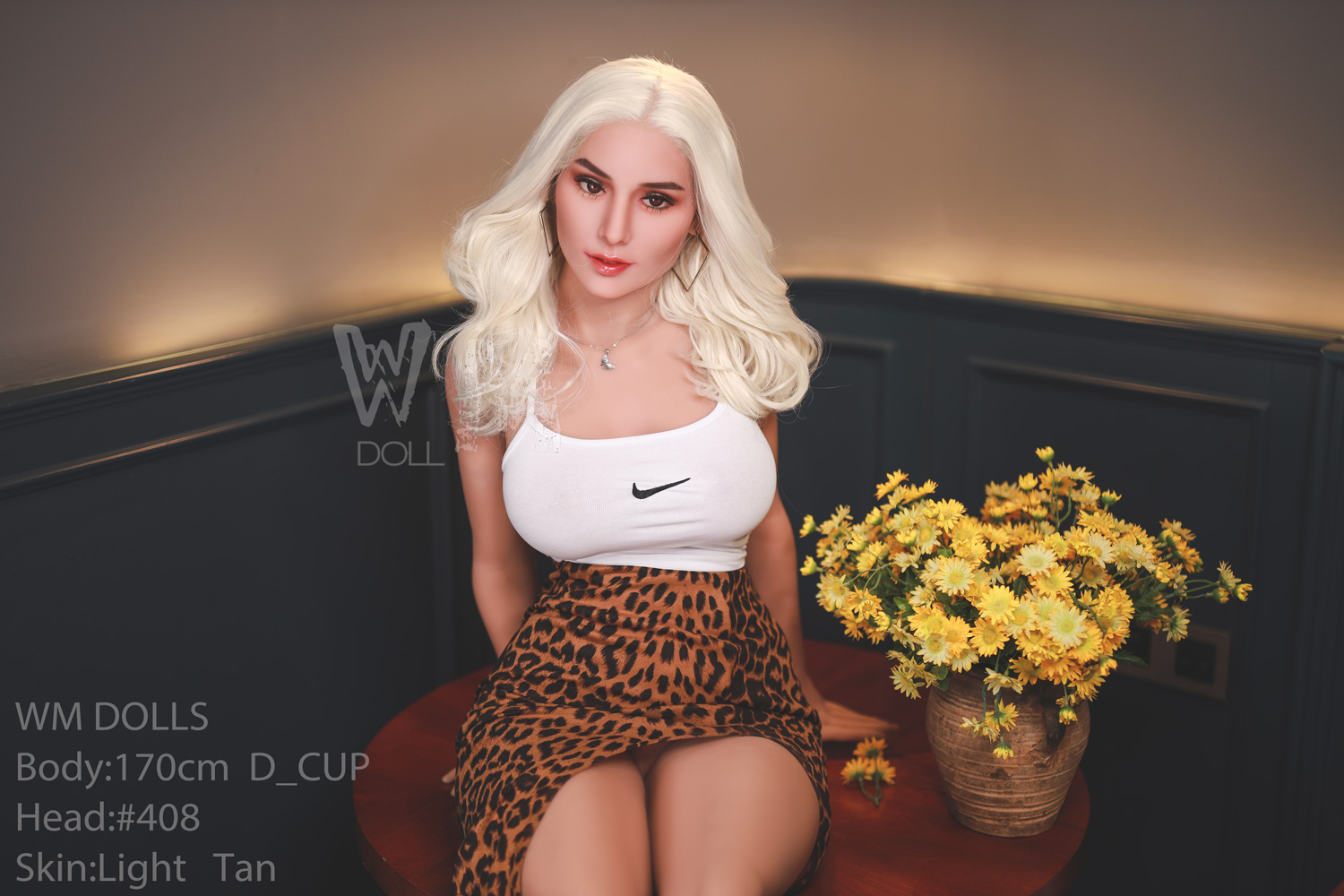 Cece Stone 170cm D Cup S-TPE Realistic Sex Doll 