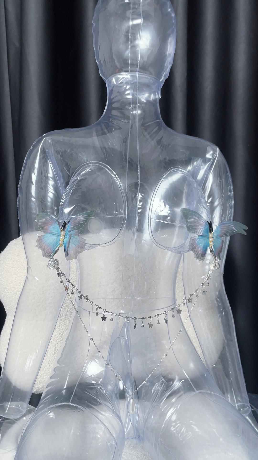 Wings & Whispers Butterfly Nipple Clamp Clips-WeLovePlugs