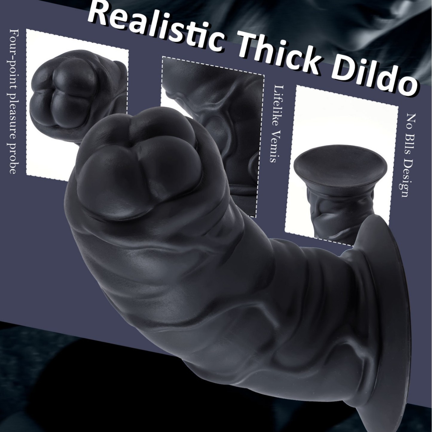 Triple Play Anal Plug Monster Fantasy Ore Dildo-WeLovePlugs