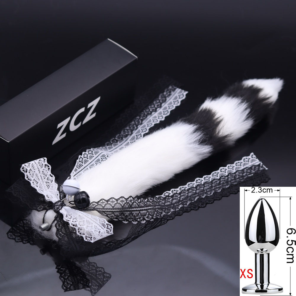 15.7'' Playful Tail Butt Plug With Ribbon Accent-WeLovePlugs