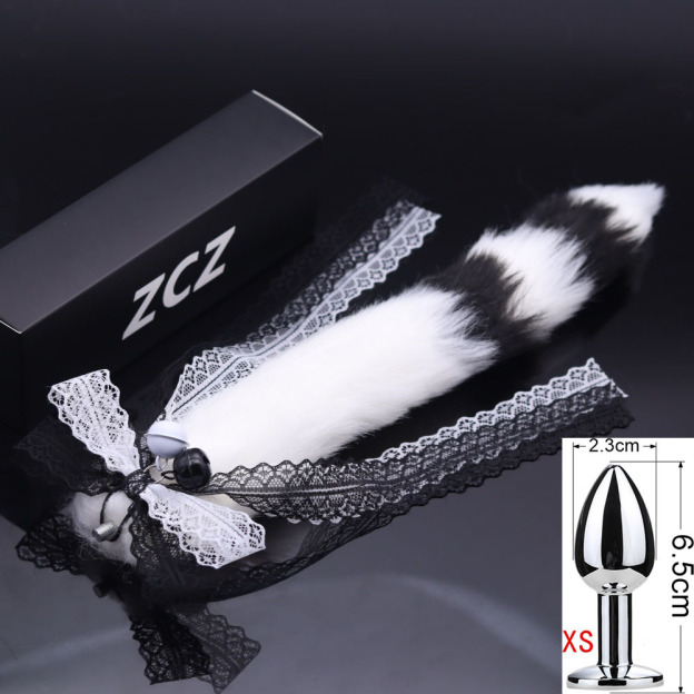 15.7'' Playful Tail Butt Plug With Ribbon Accent-WeLovePlugs