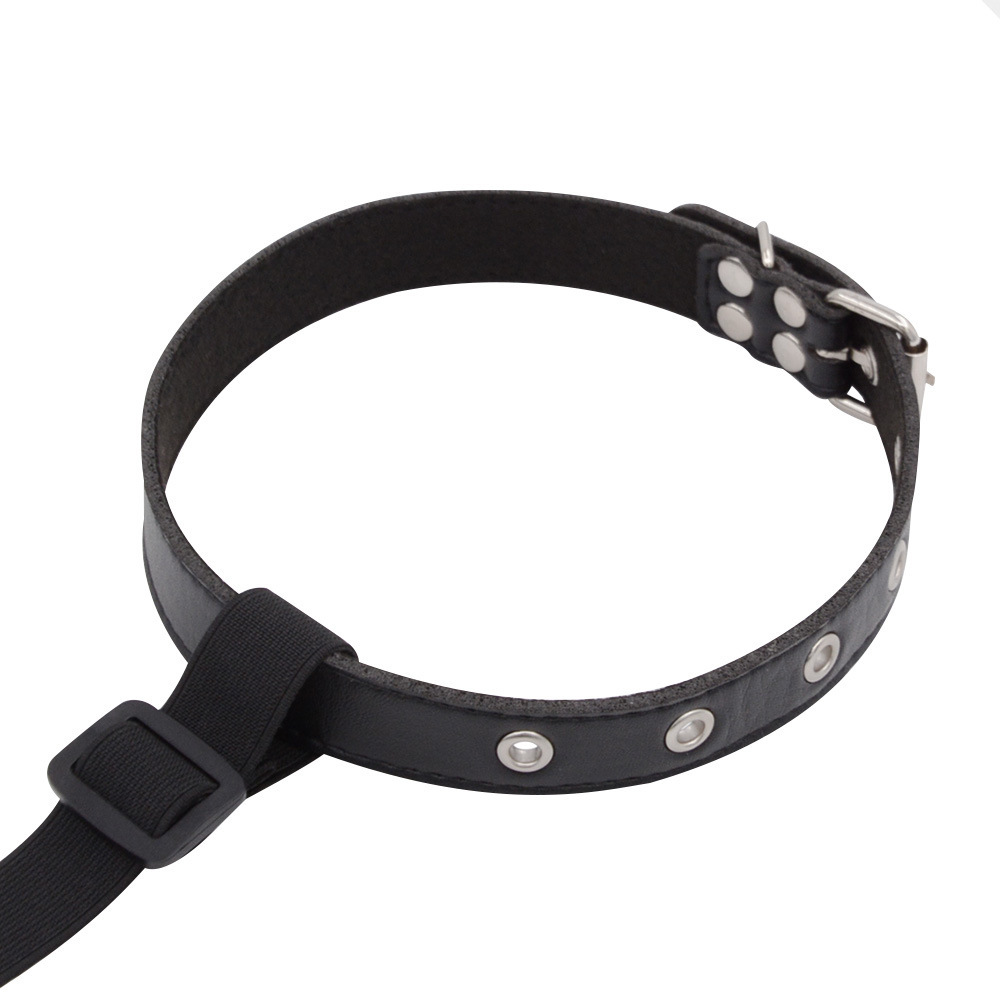Neck Collar Necklace with Metal Nose Hook Buckle Halloween Choker-WeLovePlugs