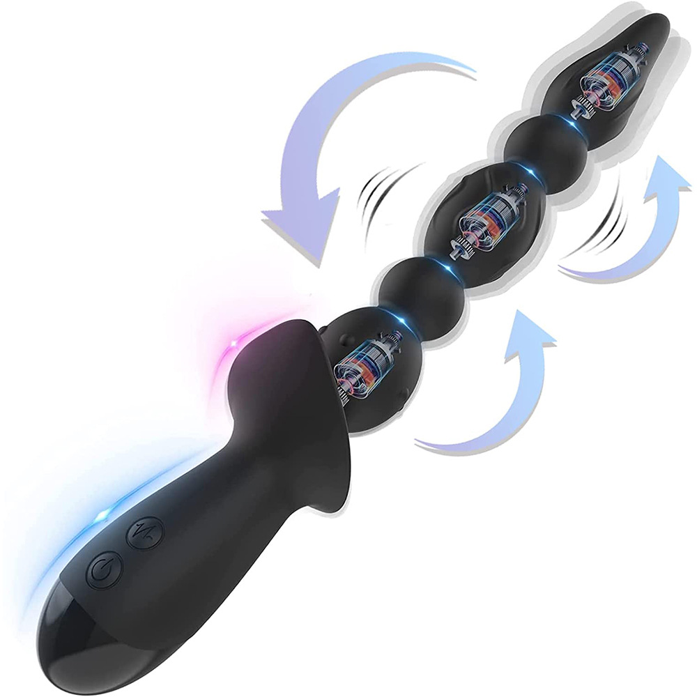 Triple Motor Anal Vibrator – 10 Speed