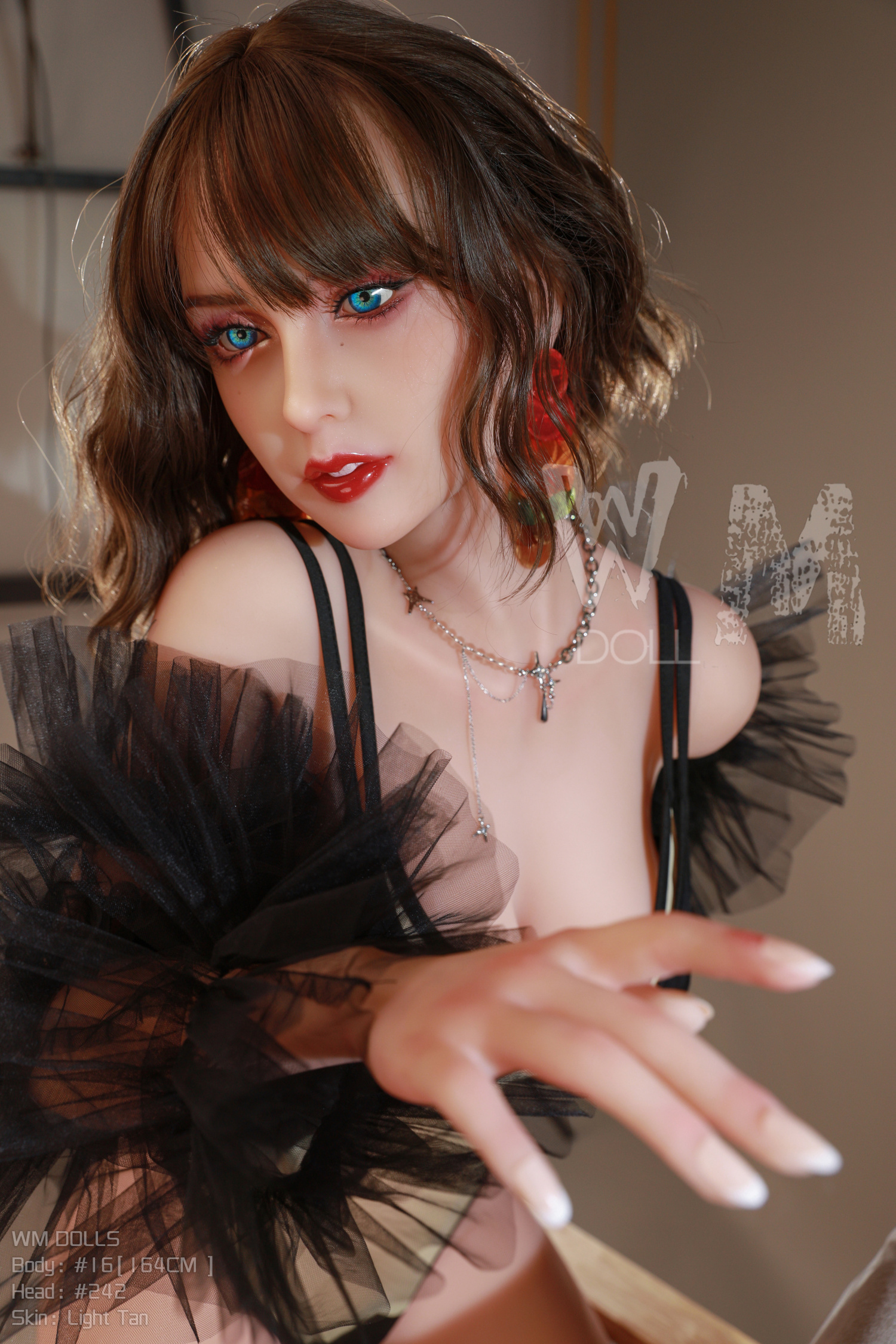 Burna 164cm D Cup S-TPE Realistic Sex Doll