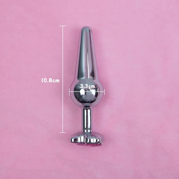 Hello Kitty Inspired Stainless Steel Anal Plug - G - image 11