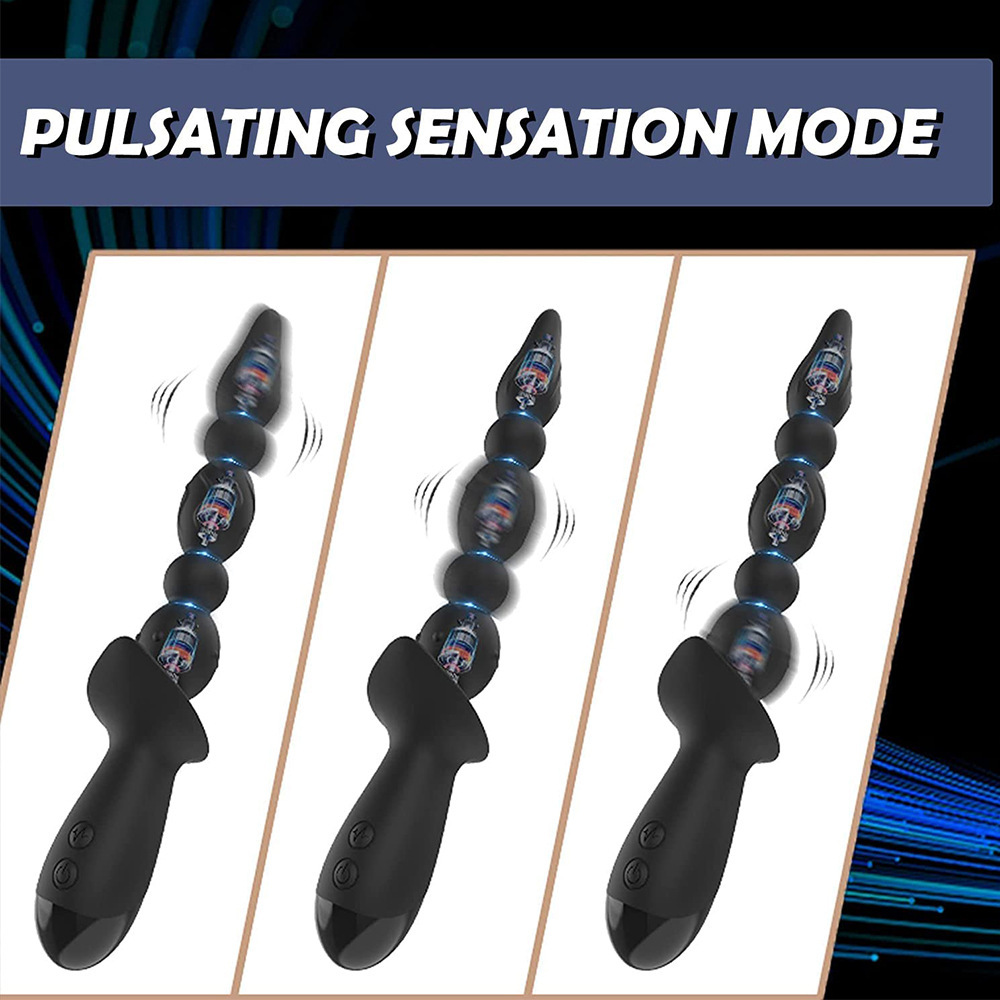 Triple Motor Anal Vibrator – 10 Speed