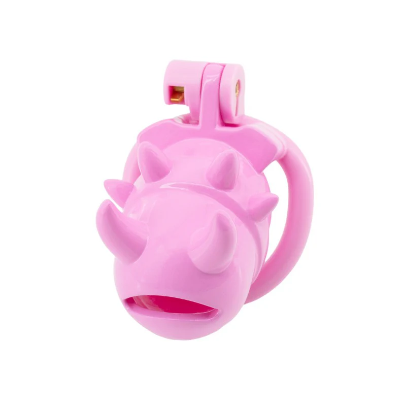 Demon & Angel Lightweight Resin Chastity Cage - image 7