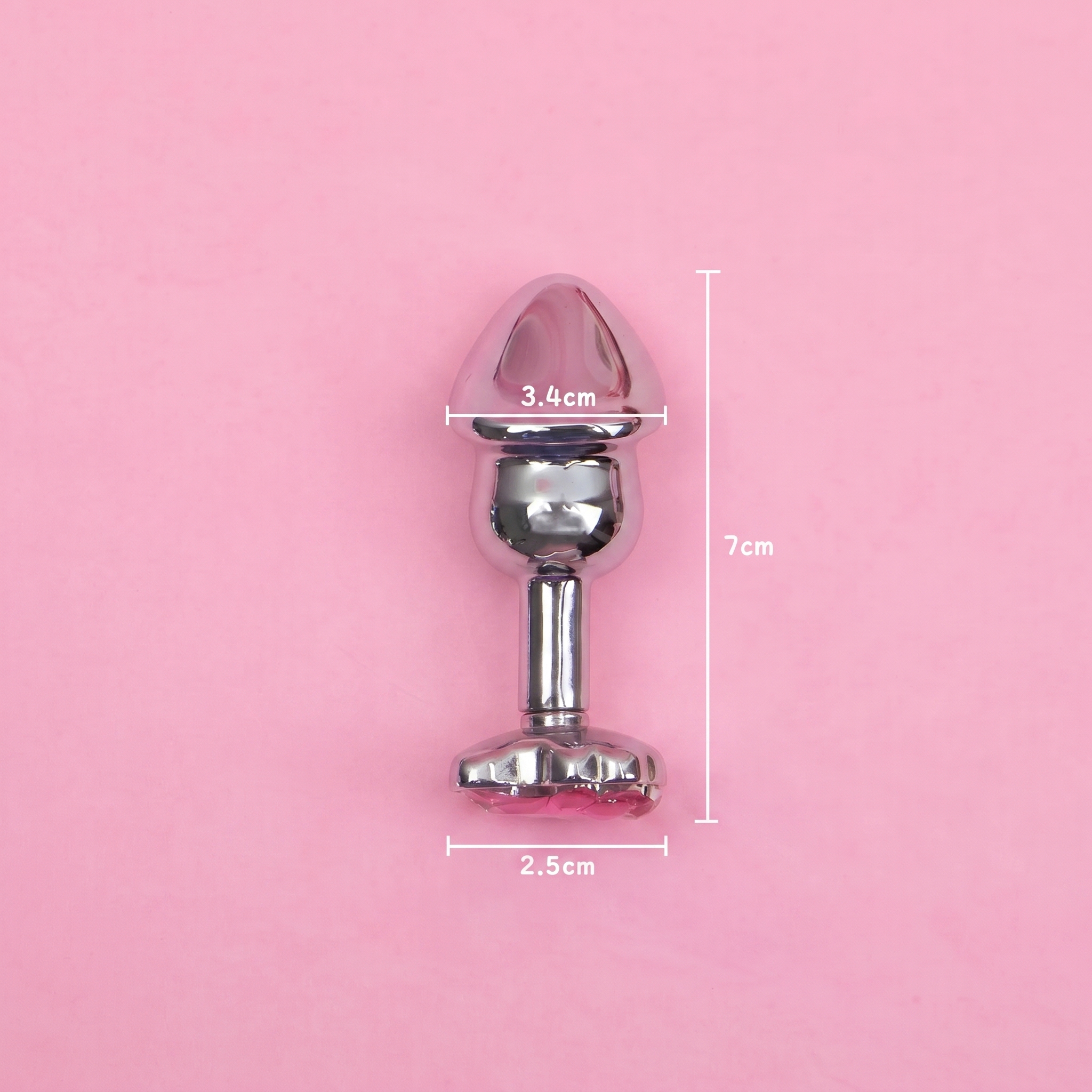 Hello Kitty Inspired Stainless Steel Anal Plug - B - image 3