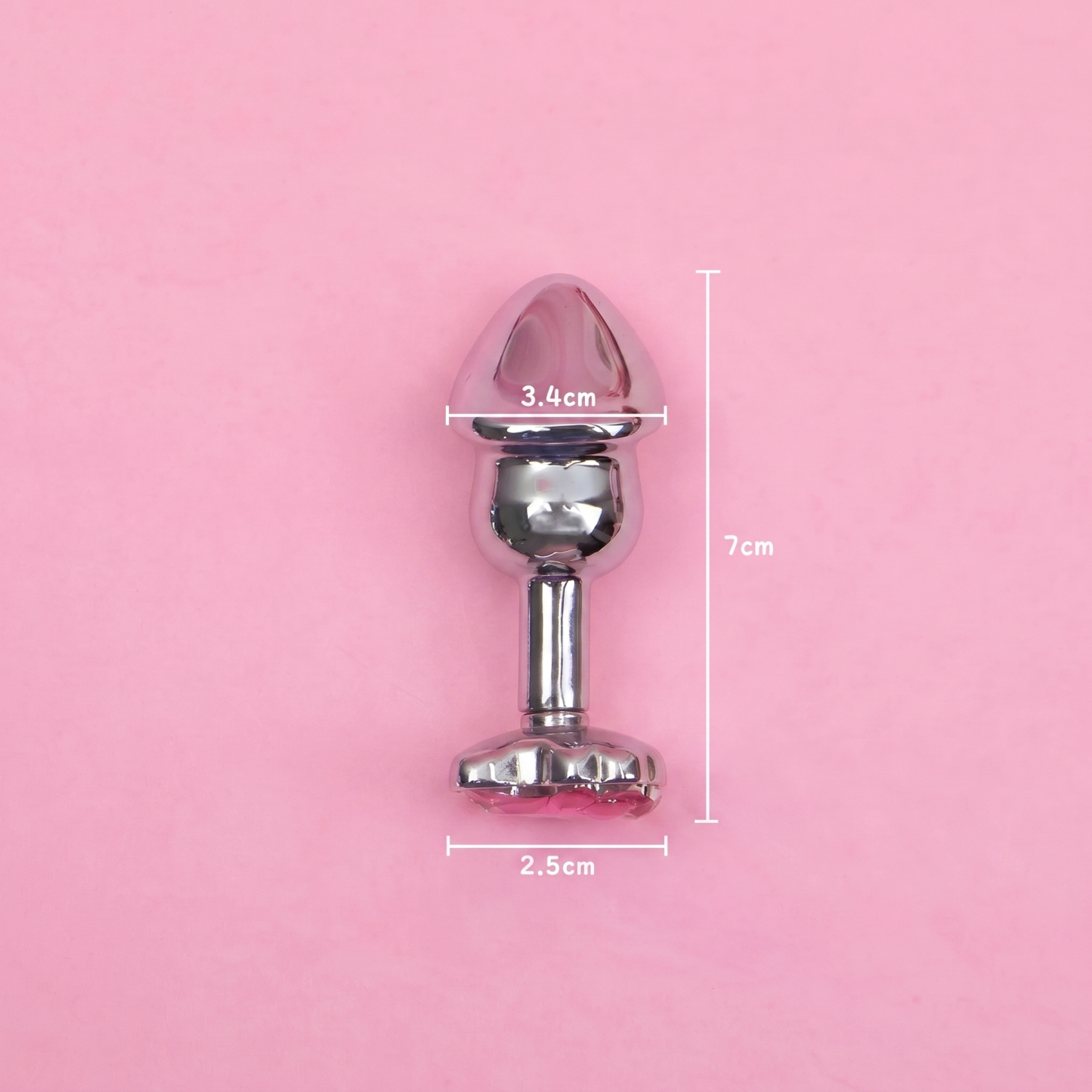 Hello Kitty Inspired Stainless Steel Anal Plug - B - image 3
