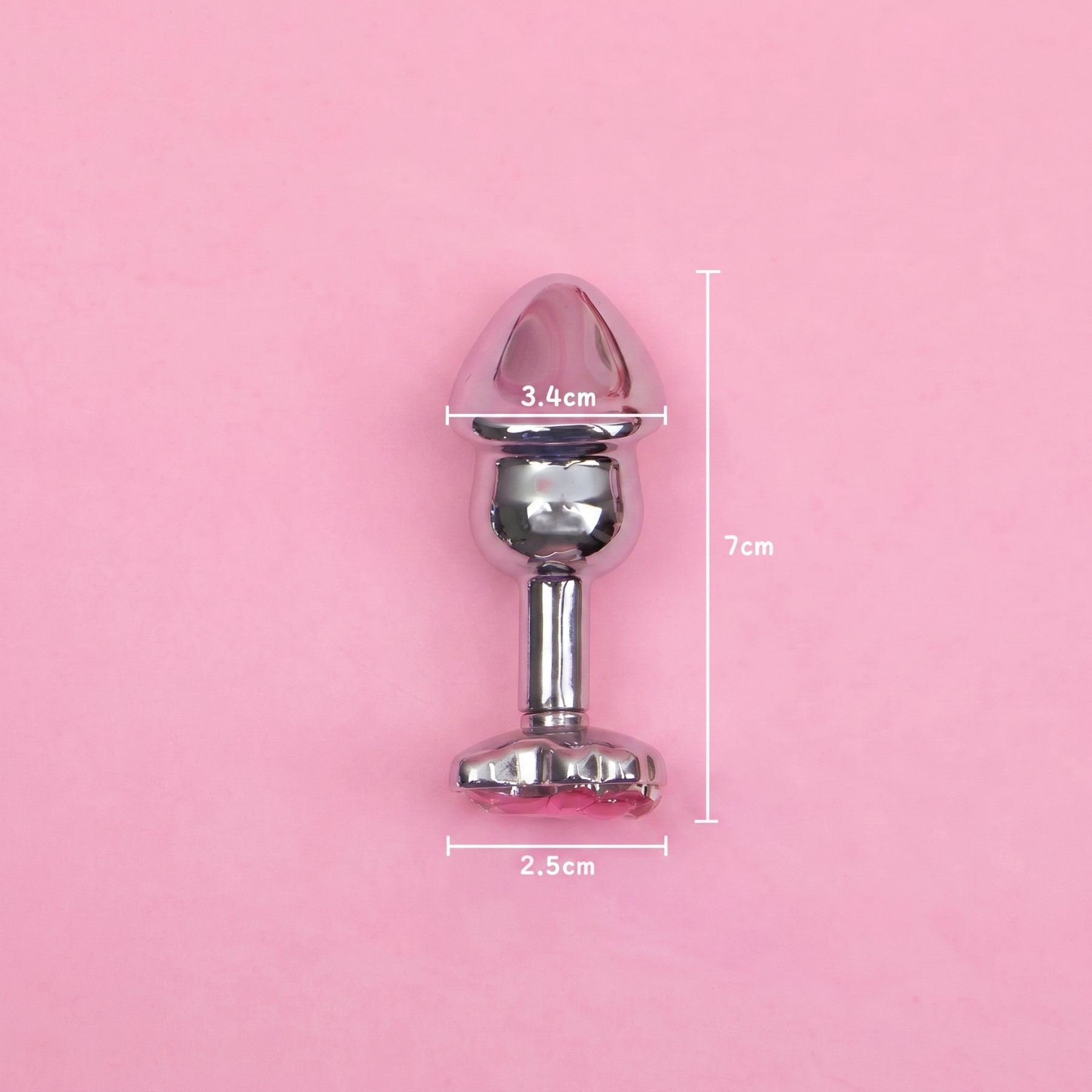 Hello Kitty Inspired Stainless Steel Anal Plug - B - image 3