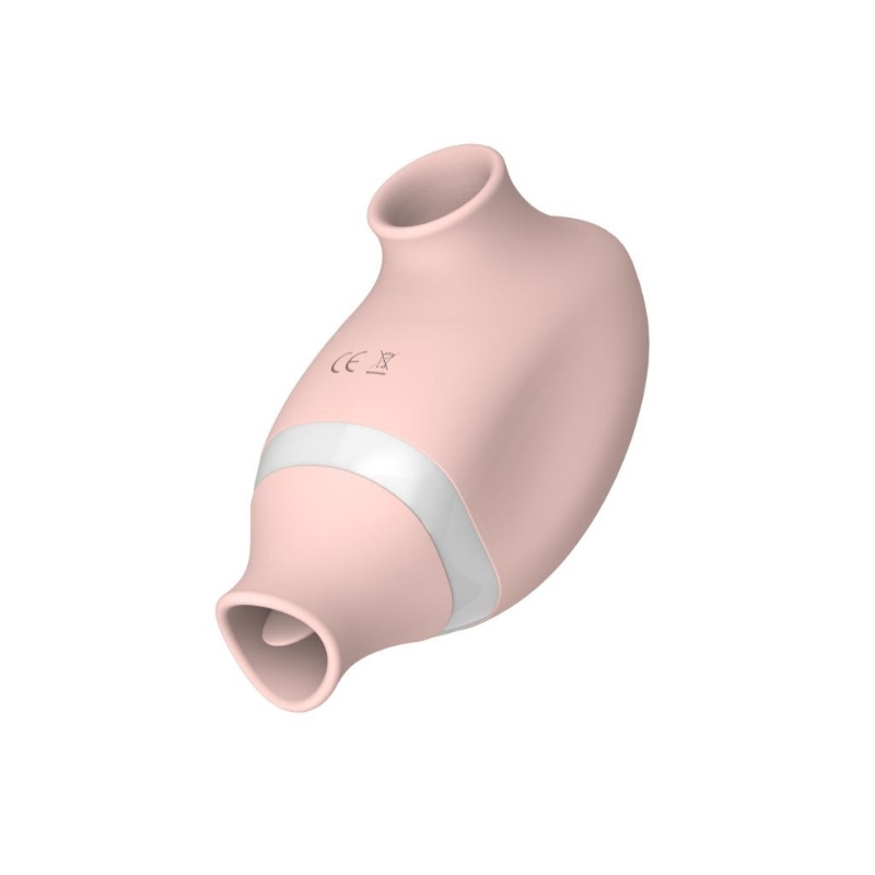 Dual Clit Sucking & Flickering Vibrator Stimulator