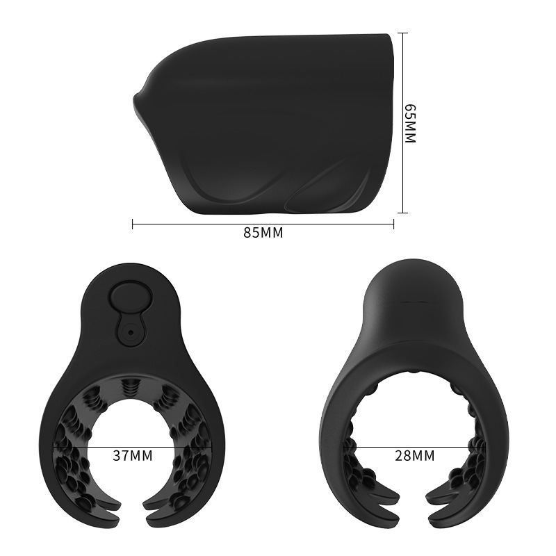 Intensedrive Vibrating Spiked Cock Ring
