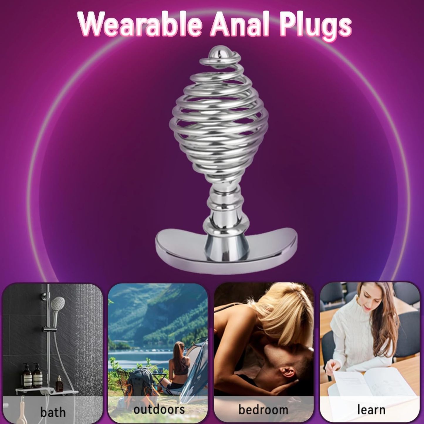 Steelgleam Premium Anal Training Plug-WeLovePlugs
