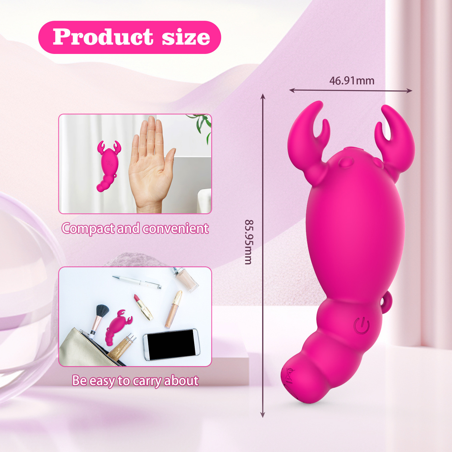 Scorpio Vibrator Intimate Massager-WeLovePlugs